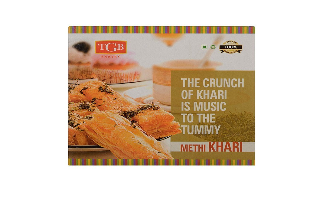 TGB Cafe 'n Bakery Methi Khari    Box  100 grams